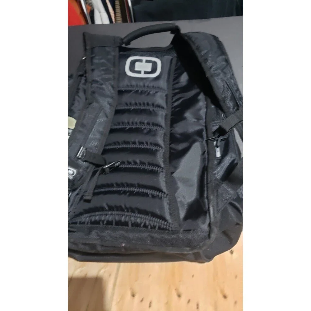 OGIO Metro Computer Laptop Backpack, Black American Campus Embroidery